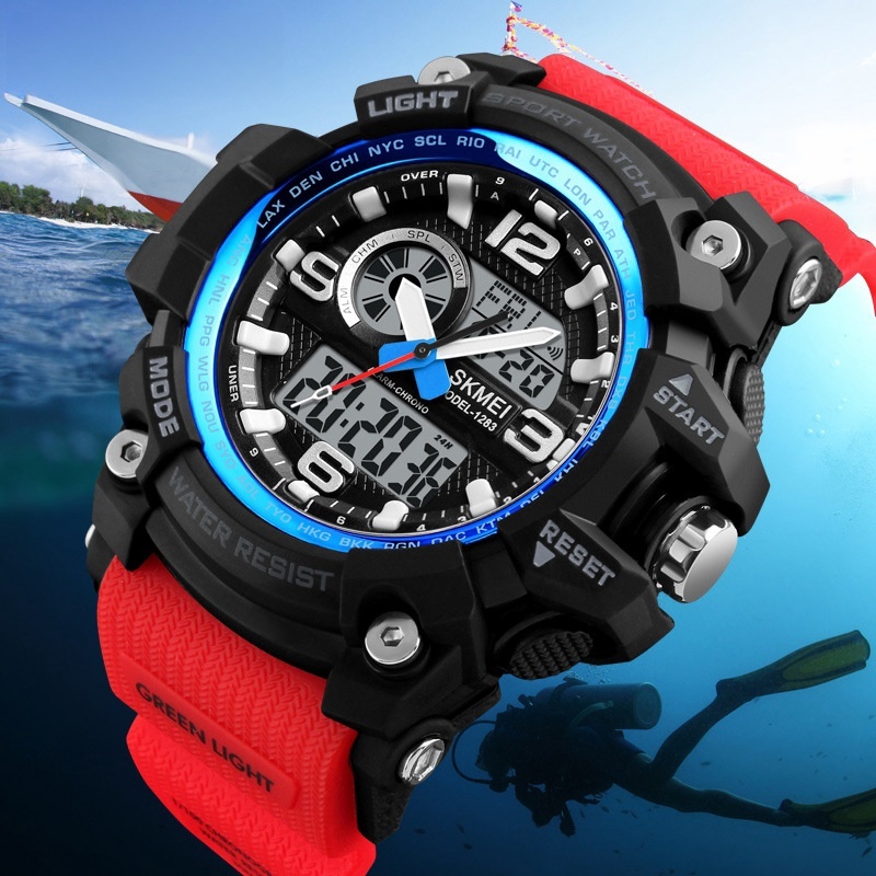 Sports Waterproof Electronic Watch Multifunctional Men - Image 10