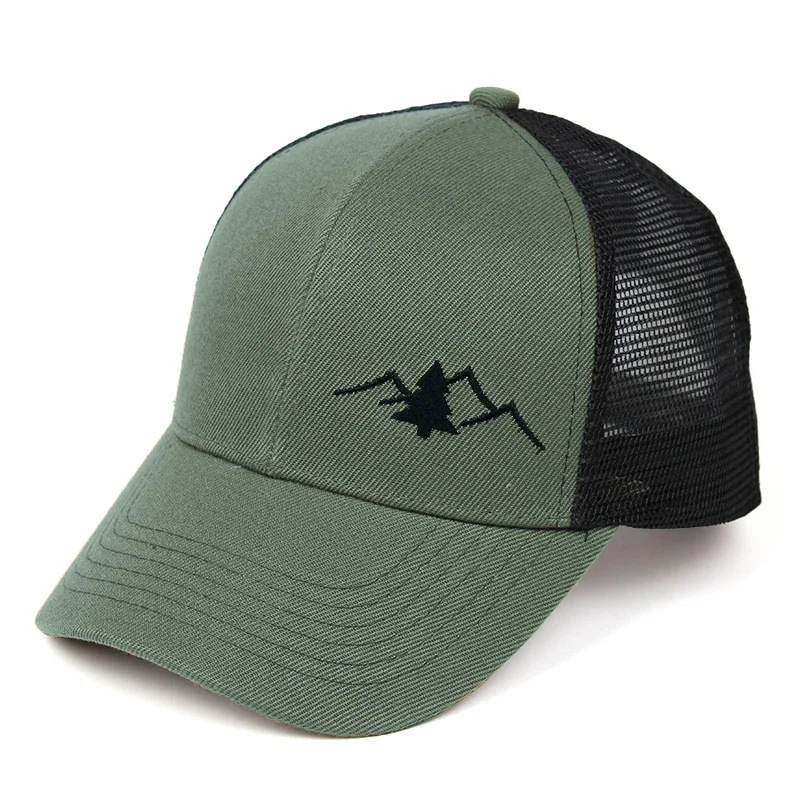 New Outdoor Trucker Embroidered Baseball Cap Men - Image 4