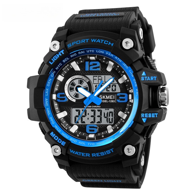 Sports Waterproof Electronic Watch Multifunctional Men - Image 2
